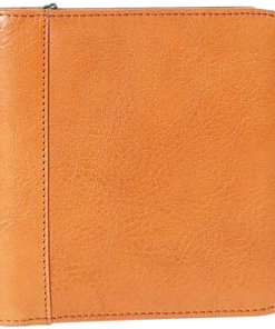Aston Leather 20 Slot Pen Case - Cognac